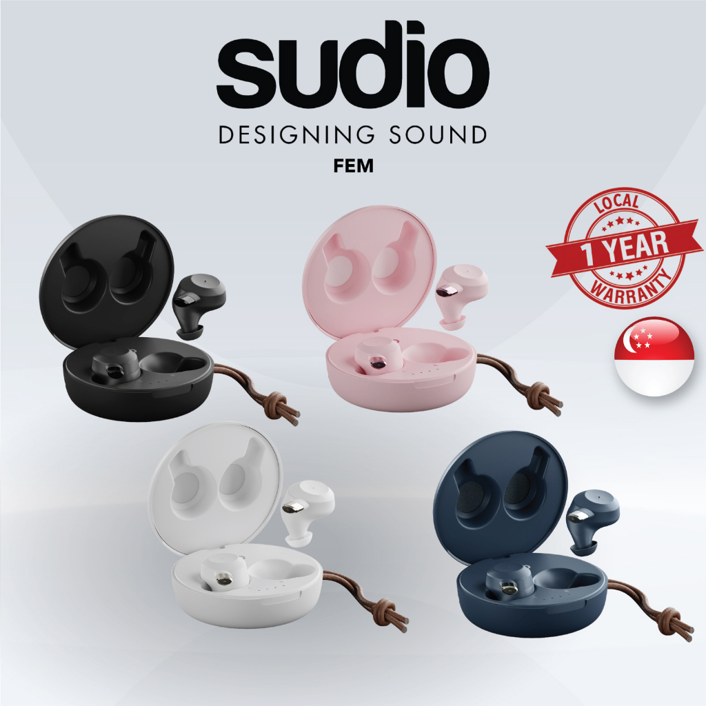 [SG] Sudio FEM True Wireless Earbuds/Earphones TWS Premium Bluetooth