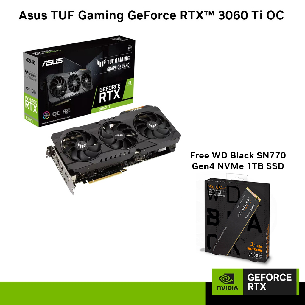 夜空 新品未開封 ASUS TUF-RTX3060TI-O8GD6X-GAMING | tatihome.com