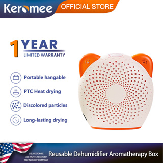 Keromee CS-100 Recyclable Dehumidifier Mini Aromatherapy For Wardrobe Shoe Cabinet Air Dryer Small Mute Household Portable