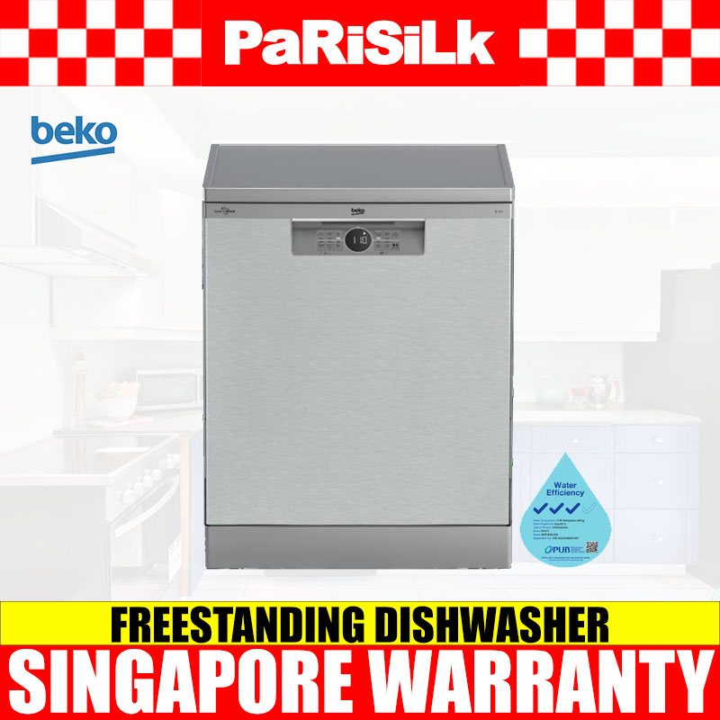 Beko BDFN26430X Freestanding Dishwasher (Water Efficiency 3 TIcks