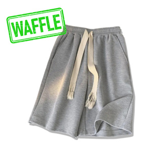 Men Shorts Casual Comfy Waffle Short Pants Summer Sport Shorts Korean Style Fashion Shorts