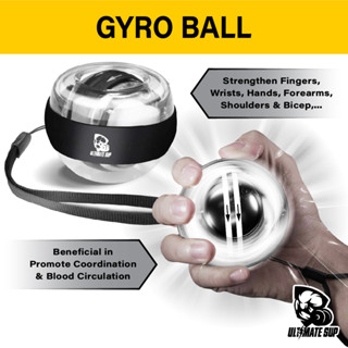 Ultimate Sup, Wrist Power Gyro Ball, Gyro Ball, Wrist Ball, Wrist Strengthener, Wrist Exercise, No Light
