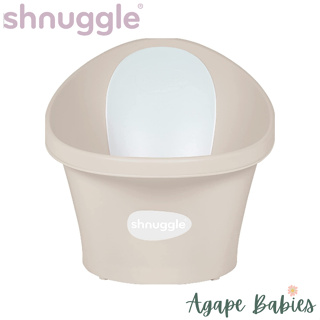 Shnuggle Bath with Plug – Taupe #0