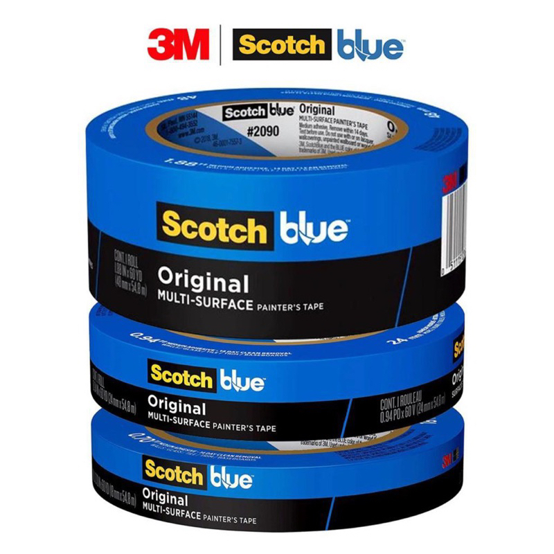 3M Original Scotch Blue MultiSurface Painter's Tape Shopee Singapore
