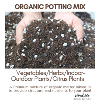 Organic Potting Mix for Vegetable/Herbs(Basil)/Indoor-Outdoor/Citrus Plnts Nutrients enriched fast draining