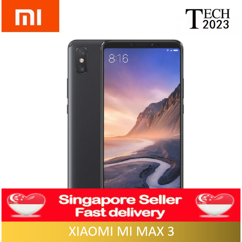 SIM Card Tray and Micro SD Xiaomi Mi Max 3 Black