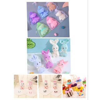 cute bear , bunny, panda towel gift, weeding gift, door gift, baby shower,  kids birthday party goodies item