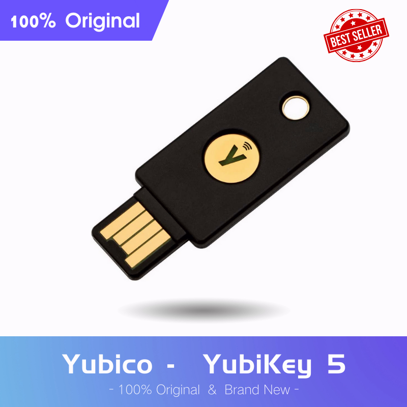 Yubico Security Key YubiKey 5 NFC Login U2F FIDO2 USBA Ports Dual