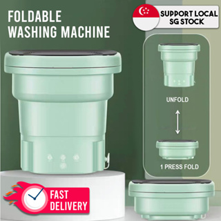*SG Seller* Portable Foldable Mini UV(Ultra-Violet) Sterilisation Washing Machine Travel Size Drain Basket Included