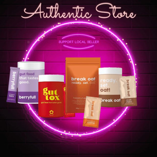 [SG LOCAL SELLER]  INAYAH BEAUTY BERRYFULL BREAK OAT GUTTOX HAZELNUT CARAMEL🍓🫐