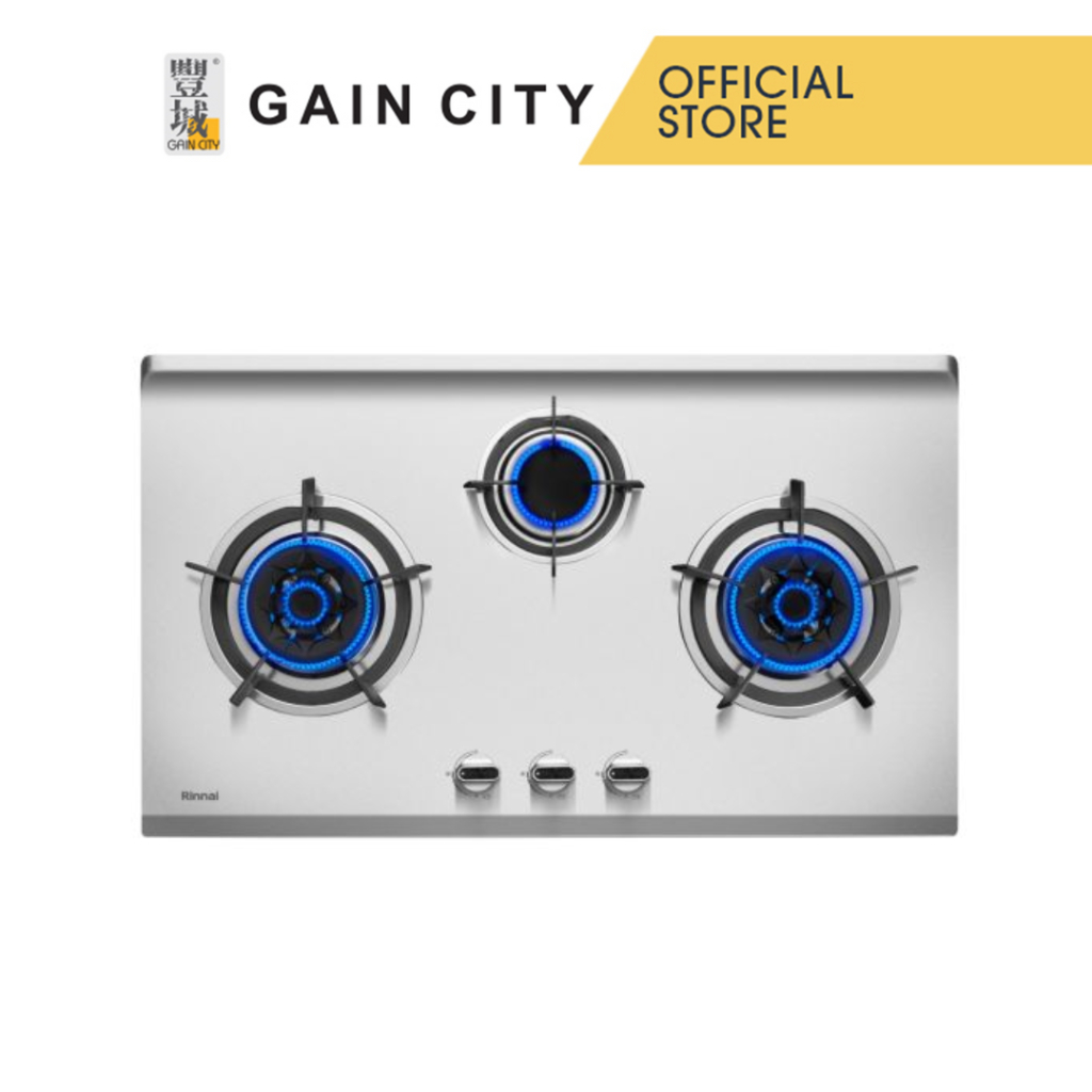 Rinnai Gas Hob 3 Burner Rb983spub Shopee Singapore