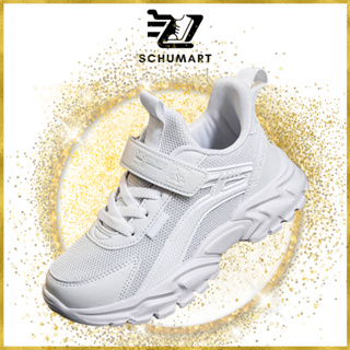 [BY SCHUMART] Light Weight Velcro School Shoes For Kids to Teens