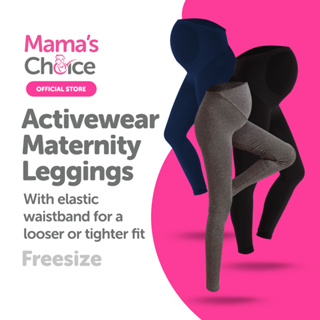 Mama's Choice Activewear Maternity Leggings | Full Length Maternity Pants