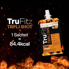 SG SELLER❤️1 Sachet Trufitz TRIPLE SHOT 7 Day Formation 7 Sachets by Trudolly
