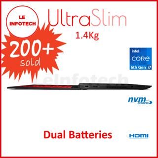 Lenovo ThinkPad T460s 14” Ultrabook Intel Core i7-6600U 8/20GB New 256-1TB NVMe WebCam HDMI Win10Pro Used 30 Days Wrnty