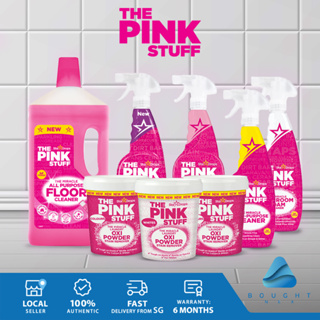 The Pink Stuff Cleaning Paste Oxi Powder Cream Cleaner Multipurpose Cleaner Toilet Cleaner