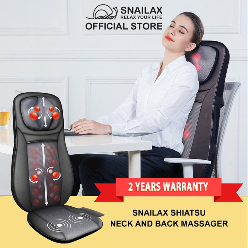 SNAILAX SL233 Neck & Back Shiatsu Massager