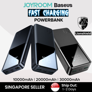 [SG] Joyroom/Baseus 10000 mAh / 20000 mAh / 30000 mAh Powerbank w LED display – PD QC High Performance Power Bank