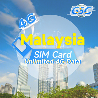 Malaysia sim card 1~10 Days Unlimited data 4G LTE High Speed Support eSIM