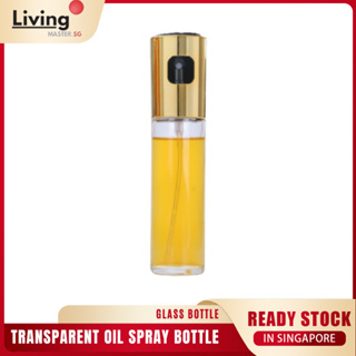 Glass Olive Pump Spray Bottle Oil Sprayer Pot #6