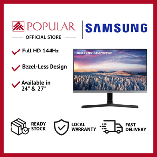 Samsung 24” & 27” Bezel-less FHD LED Gaming Monitor SR350 / Gadgets & IT By POPULAR