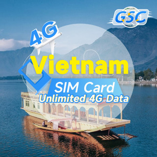 Vietnam Sim Card Prepaid 1-15 Days 5GB Unlimited Data Support eSIM Travel Tourist