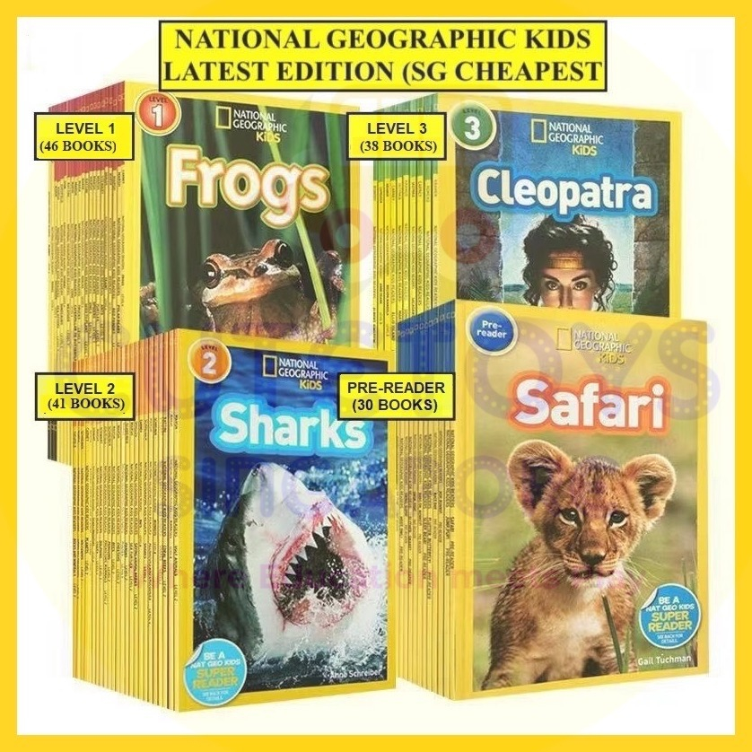 National Geographic Kids レベル1,2,3