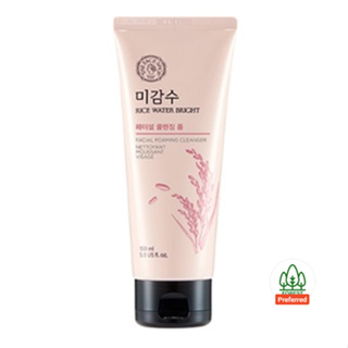 [THE FACE SHOP] Rice Water Bright Foam 100ml(gift/travel/sample)/150ml Expiration date is 2026(cleanser)