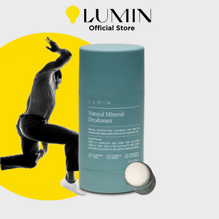 LUMIN | Natural Mineral Deodorant Rosemary Leaf Extract, Shea Butter and Peppermint Oil