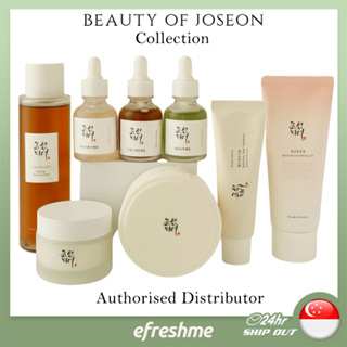 Beauty of Joseon Relief Sun Sunscreen, Green Plum Cleansers, Ginseng Toners, Eye Serums, Cream Moisturizers, Face Masks