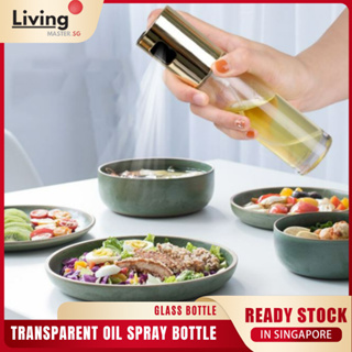 Glass Olive Pump Spray Bottle Oil Sprayer Pot #2
