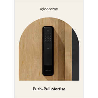 Igloohome Bundle - Rim Lock Metal Gate Fingerprint (RM2F) + Push Pull Mortise (MP1F) #2