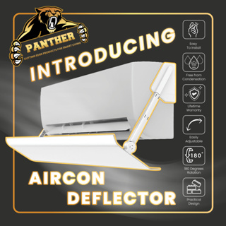 [READY STOCK] Panther Aircon Wind Deflector (panel blocking deflecting air con regulating panel)