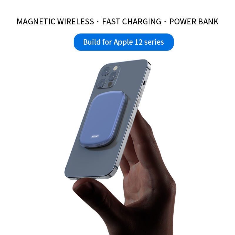 High Capacity 10000Mah Fast Charging Magnet Charger Mini 15W Wireless