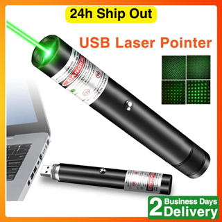 [SG STOCK] USB Charging Laser Pointer Long Range High Power Laser Pen Strong Visible Light Beam Lazer Pointer