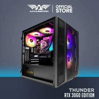 Armaggeddon Thunder RTX 3060 Edition Gaming PC| Intel | AMD Ryzen | 16GB RGB RAM | 1TB SSD