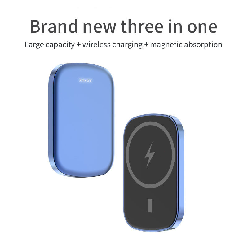 High Capacity 10000Mah Fast Charging Magnet Charger Mini 15W Wireless