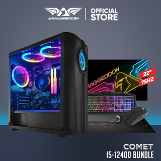 Armaggeddon Comet I5-12400 Best Entry Level for Gaming and Office | 16GB RGB RAM | 1TB SSD