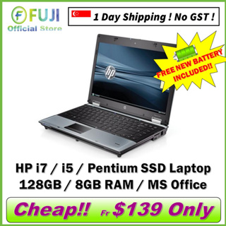 HP SSD Laptop / Lenovo SSD Laptop / Intel i7 & i5 / SSD / Fast Boost Up / Windows 11 / Local Seller / Fast Shipping !