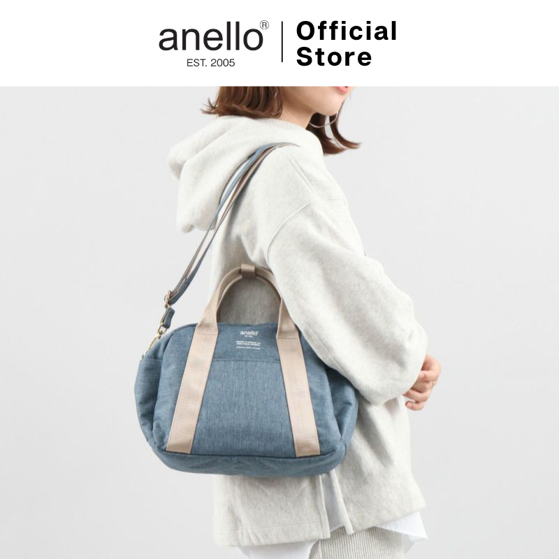 Anello Mini Boston Bag Canvas Shoulder Bag Crossbody Bag With