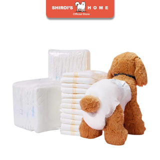 👍 Simple Solution Disposable Dog Diapers for Female/Male Dogs | Super Absorbent Leak-Proof Fit | Dog Wraps Puppy Diapers