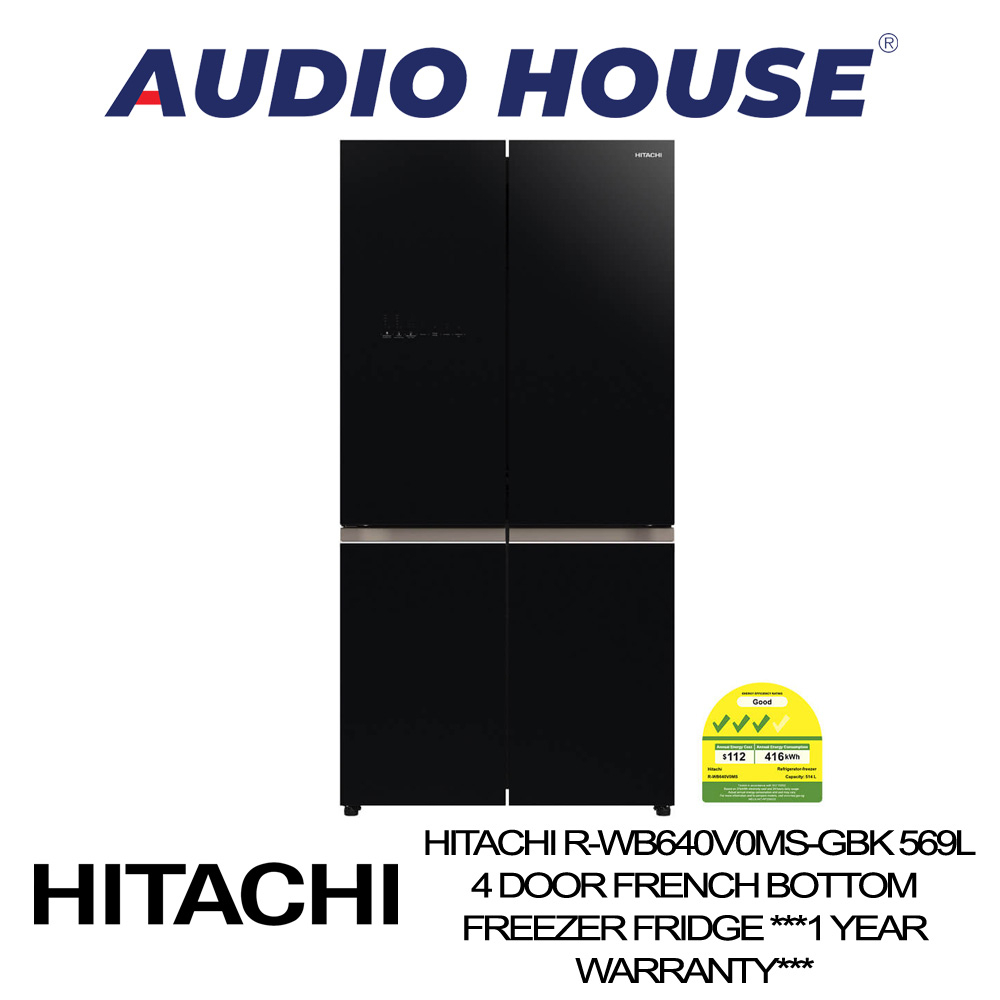 義　　　2016年　HITACHI R-F440F 430 Hitachi 4-Door French Bottom Freezer Series - Arçelik Hitachi Home