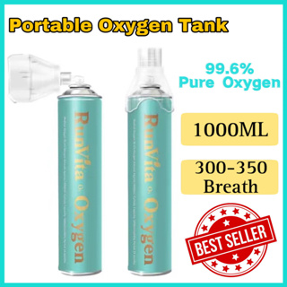 【FDA Cetified】【Local St】10 Liter Oxygen Amount/Portable Household Oxygen Tank/Nose&Mouth Inhalation/Anaemia Travel