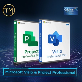 Microsoft Project | Microsoft Visio Professional - 2019 and 2021 ORIGINAL