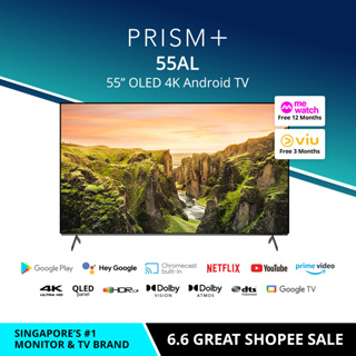 PRISM+ 55AL OLED | 4K Android TV | 55 inch | Quantum Colors | Google Playstore | Inbuilt Chromecast | Dolby Vision