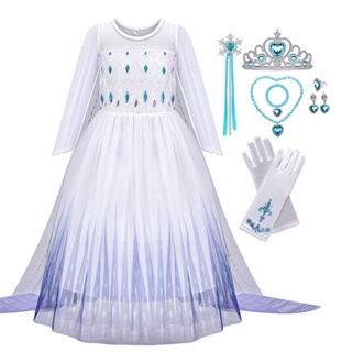 💖SG SELLER 💖Princess dress 💖costume💖 Gown 💖Coronation suit💖 Frozen2 Elsa Anna