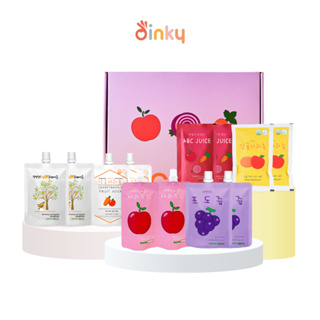 Only Grape Preorder [100ML/PKT] Dinky Sun Farm Korea 100% NFC Fruit juice | Carrot Apple Pear | Healthy and nourishing