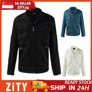 🔥BIG SALE🔥Men's Jacket  Jaket Lelaki Windproof Waterproof Breathable Thin Sportswear Windbreaker Jacket Hoodie
