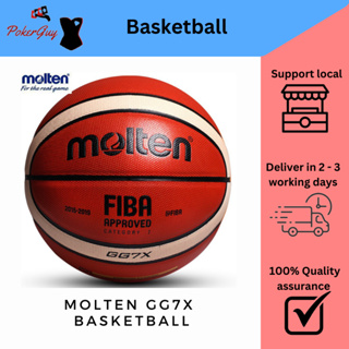 Molten GG7X Basketball Ball FIBA Official Indoor/Outdoor Basketball Size 7
