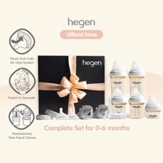 Hegen PCTO™ Complete Starter Kit PPSU (SG Exclusive Plus) Complete Feeding Set for 0-6 months